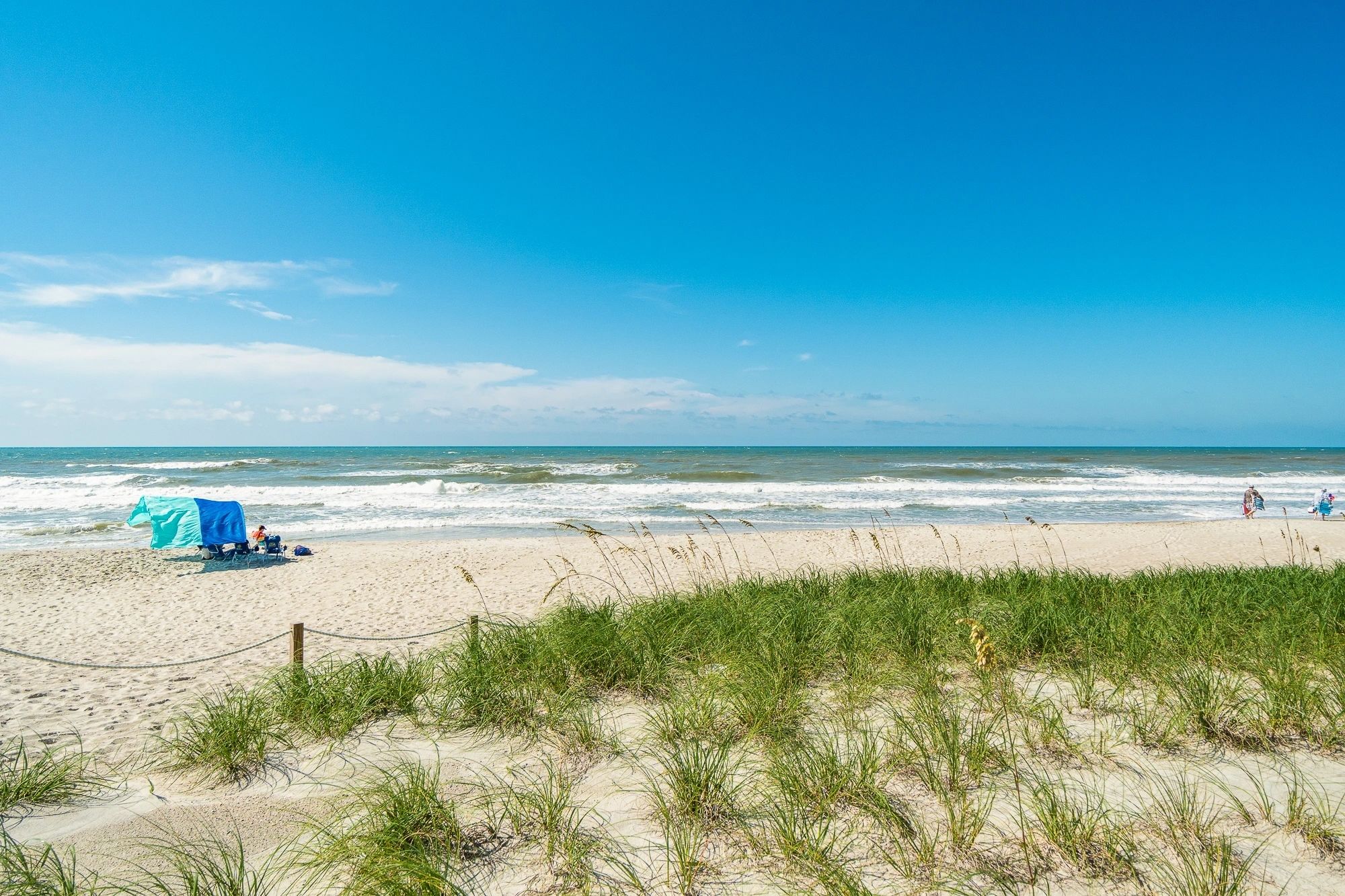 Beach landscape dunes